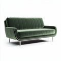 Groen fluwelen bank 180 x 85 x 75cm geschikt voor woonkamer decoratie